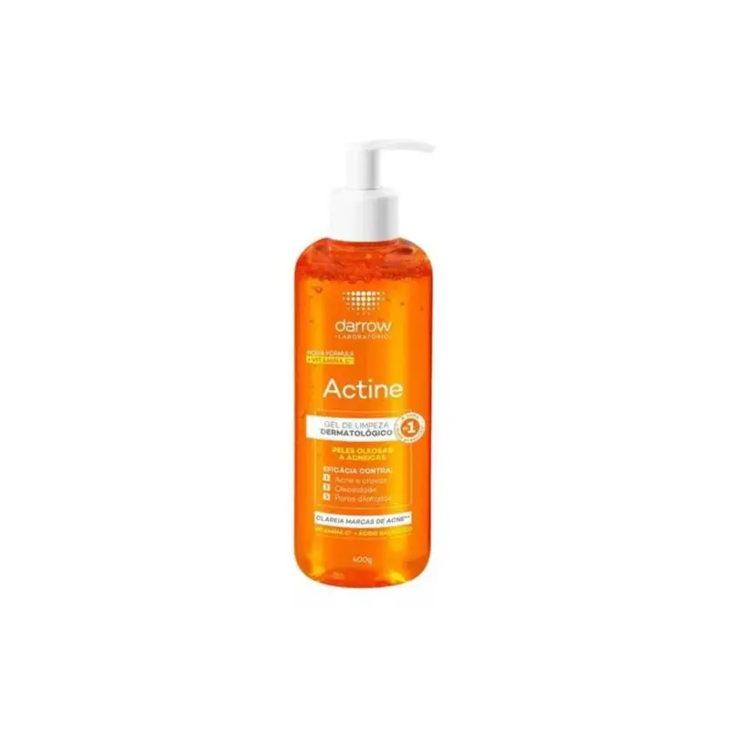 Actine Facial Cleansing Gel Soap With Vitamin C Daily Skin Care Beauty 400G Darrow 1