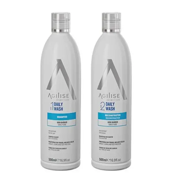 Agilise Professional Daily Wash Daily Use Kit 2X 500Ml / 2X 16.9 Fl Oz 1