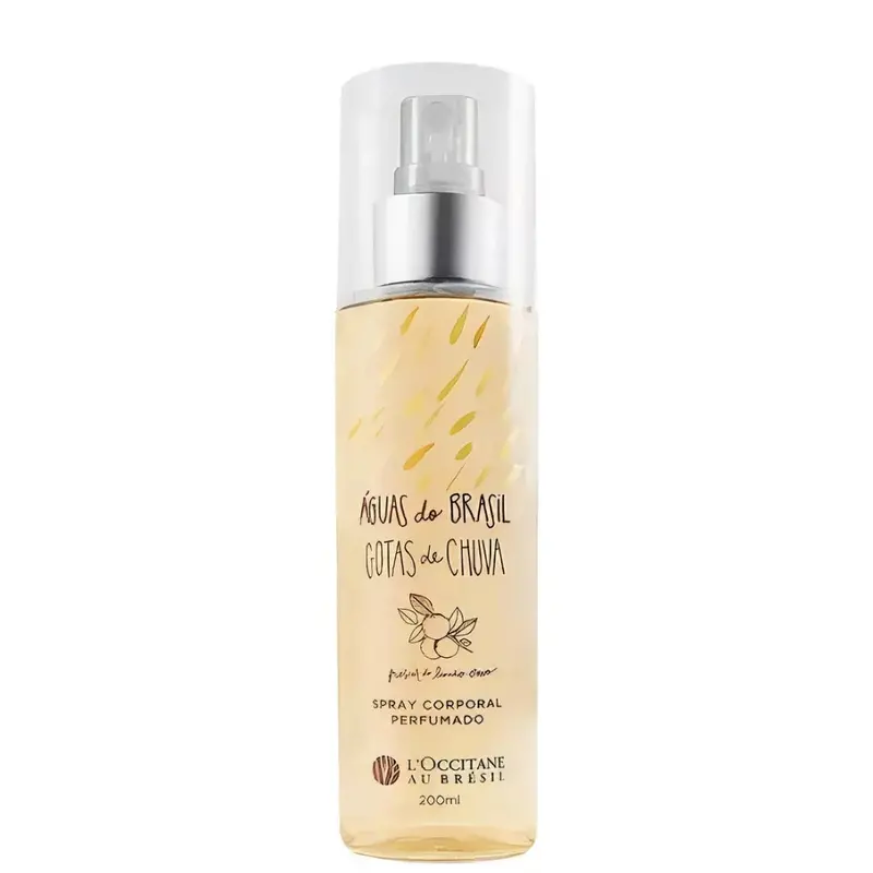 Aguas Do Brasil Gotas De Chuva Body Splash Deo Cologne 200Ml L'occitane Perfume 1