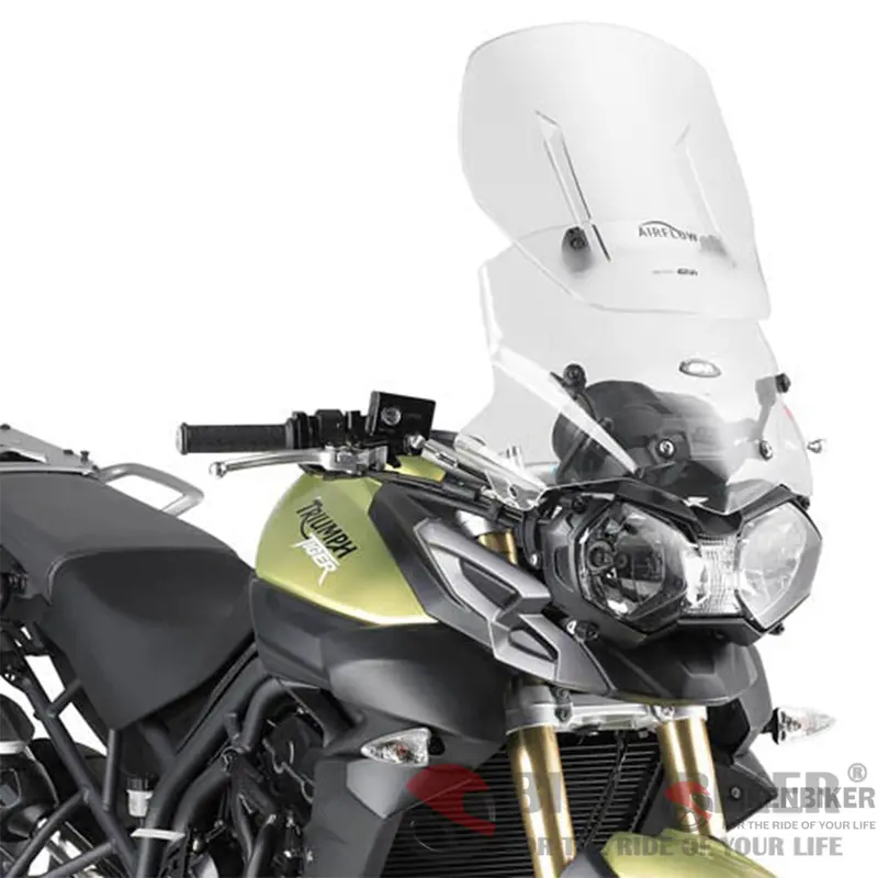 Air Flow Windscreen For Triumph Tiger 800 - Givi 1