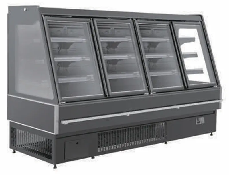 Alaska-Line 101.5” Glass Door Merchandiser Cooler Hit-135 1