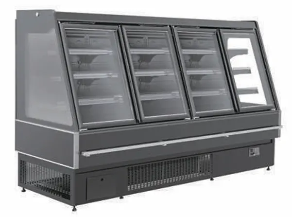 Alaska-Line 101.5” Glass Door Merchandiser Cooler Hit-138C 1