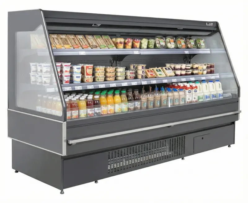 Alaska Line 101.5” Open Air Display Cooler Hit-132 1