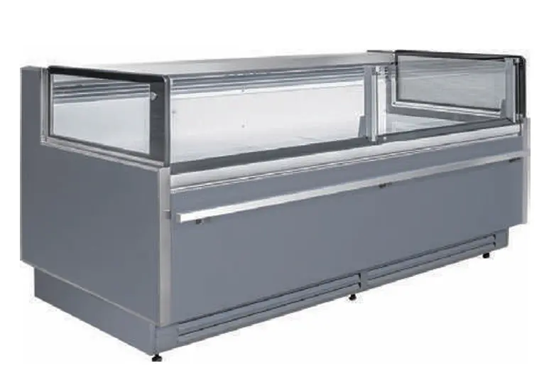 Alaska Line 101.5” Open Island Cooler Hit-196C 1