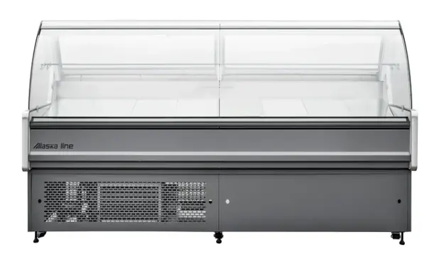 Alaska-Line 101.5” Slim Meat Deli Service Showcase Hit-144 1