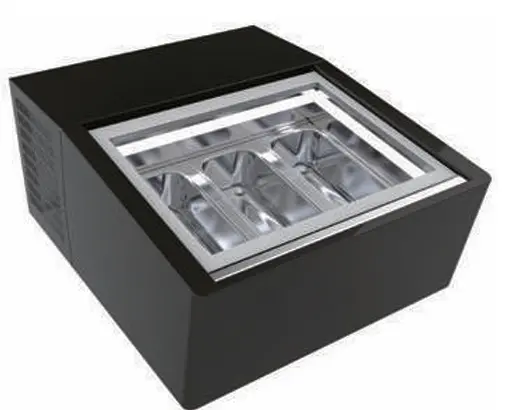 Alaska Line 26.8” Countertop Ice Cream Display Case Hit-290 1
