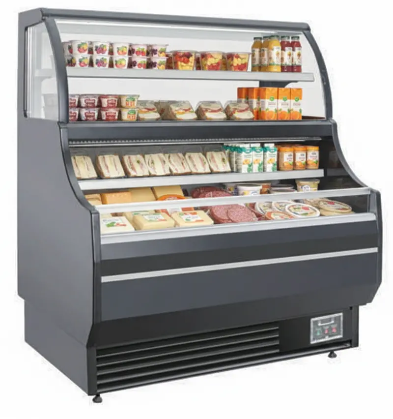 Alaska Line 27.9” Open Air Grab & Go Cooler Hit-234 1