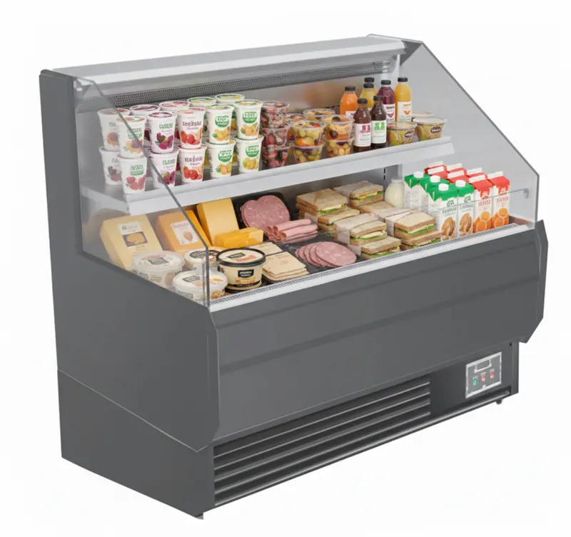 Alaska Line 35.4” Open Air Grab & Go Cooler Hit-238 1