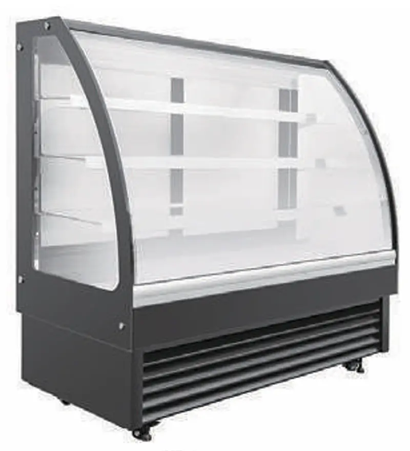 Alaska Line 37.7” Curved Bakery Display Cooler Showcase Hit-252 1
