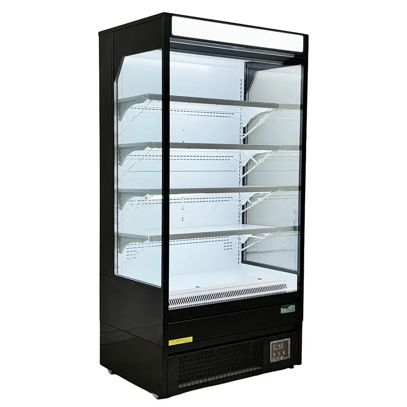 Alaska-Line 39" Open Air Cooler Display Merchandise Refrigeration – 12.3 Cu. Ft. Capacity – Hit-42 2