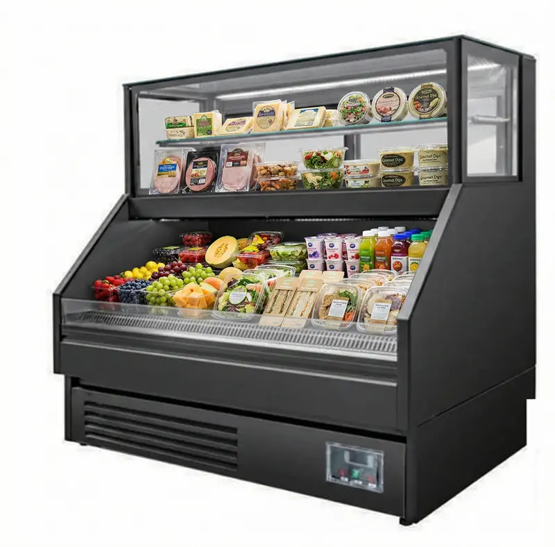 Alaska Line 47.2” Open Air Grab & Go Cooler Hit-242 1
