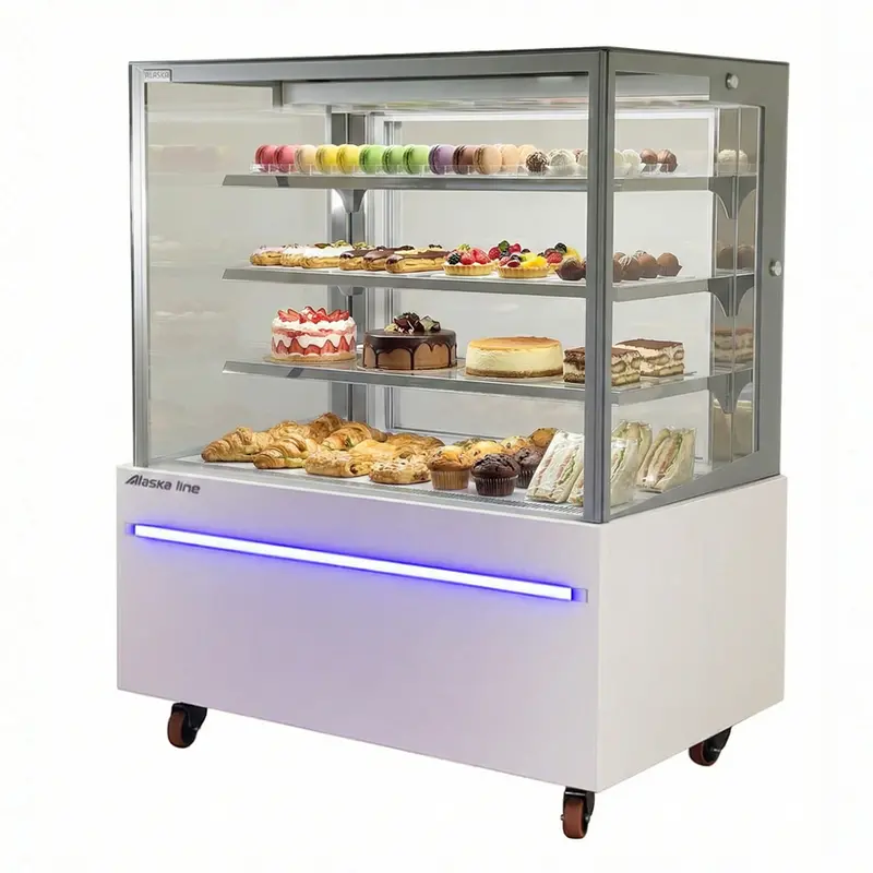 Alaska Line 48'' Premium Pastry Display Cooler Hit-400 1