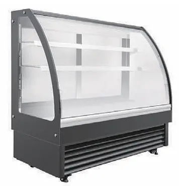 Alaska Line 49.6” Curved Bakery Display Cooler Showcase Hit-245 1
