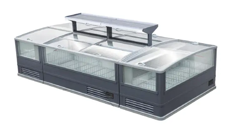 Alaska Line 53.4” Island Freezer & Cooler Hit-210C 1