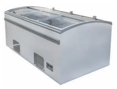 Alaska Line 53.5” Island Freezer & Cooler Hit-223 1