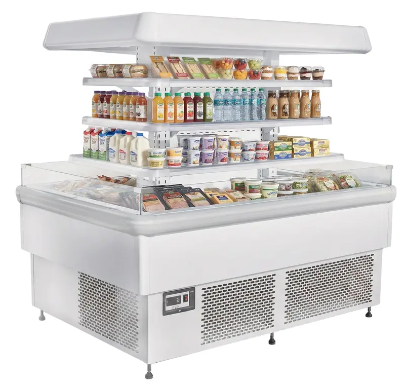 Alaska-Line 55.3” Open Air Display Cooler Hit-141C 1