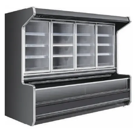 Alaska Line 73.8” Combination Freezer Plug-In Hit-324 1