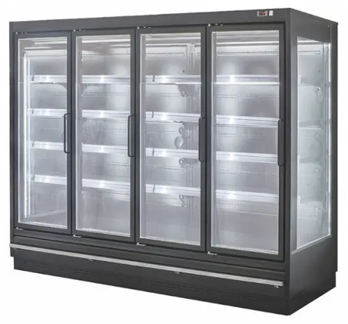 Alaska Line 73.8” Multideck Three Glass Door Cooler Remote Hit-343 1