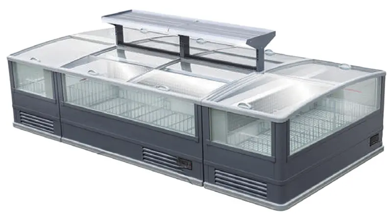 Alaska Line 79" Island Freezer & Cooler Hit-211 1