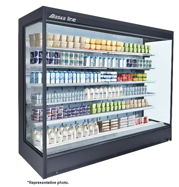 Alaska Line 98'' Open Air Produce Cooler Remote Compresor Hit-29V 1
