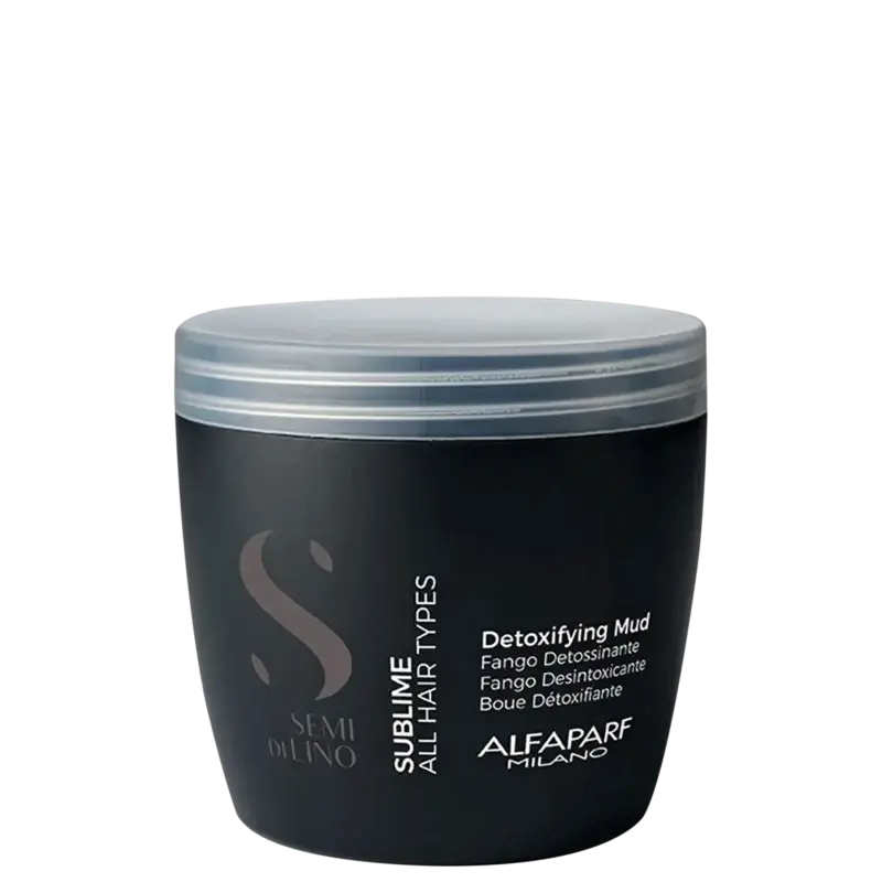 Alfaparf Milano Semi Di Lino Sublime Detoxifying Mud 500Ml / 16.9 Fl Oz 1