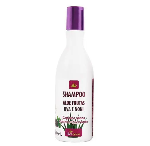 Aloe Fruits Dry Curly Grape Noni Antioxidant Hair Shampoo 300Ml - Livealoe 1
