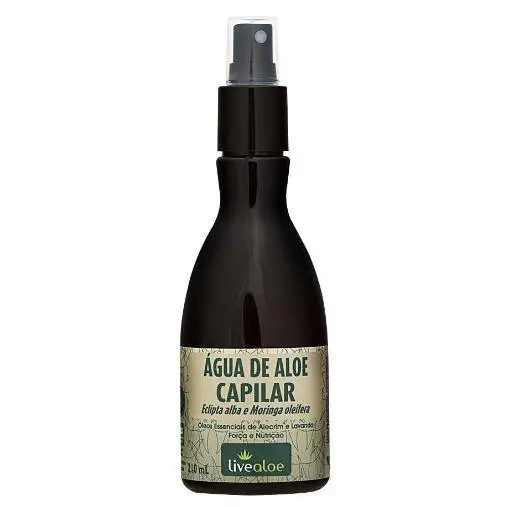 Aloe Vera Eclipta Moringa Rosemary Lavender Capillary Water 210Ml - Livealoe 1