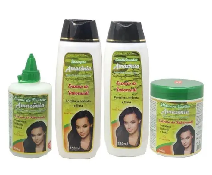 Amazon Jaborandi Strengthens Moisturizes Treatment Kit 4 Prod. - Divina Dama 1