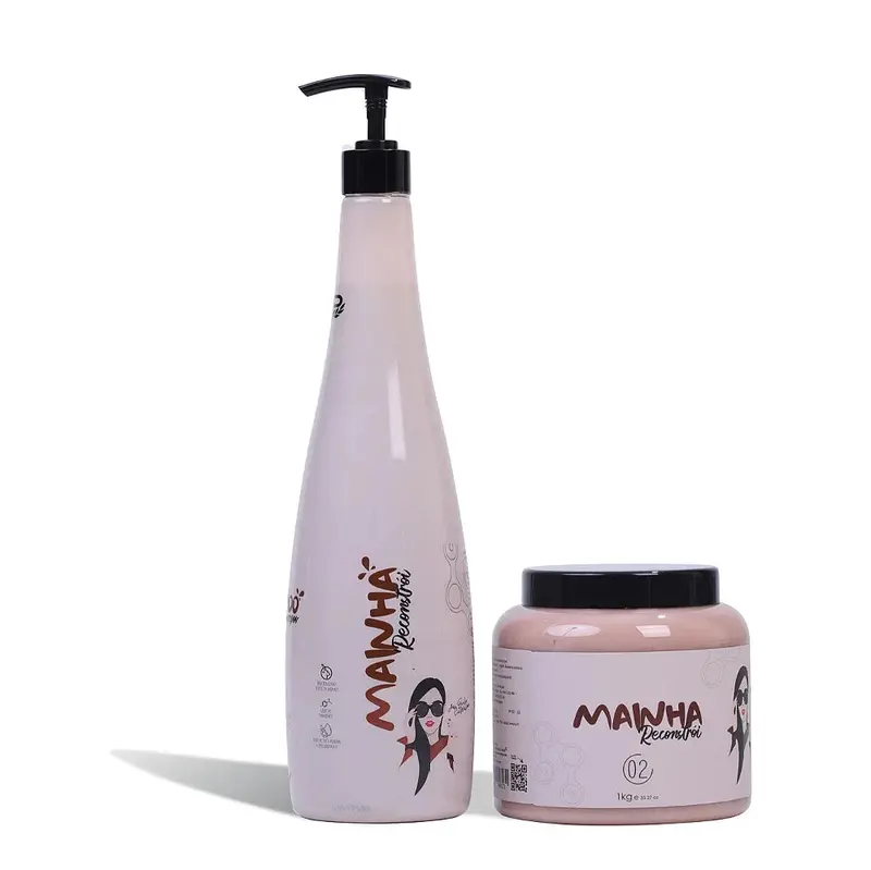 Ana Paula Carvalho Mainha Reconstruction Home Care Kit 2X 1 / 2X 33.8 Fl Oz 1