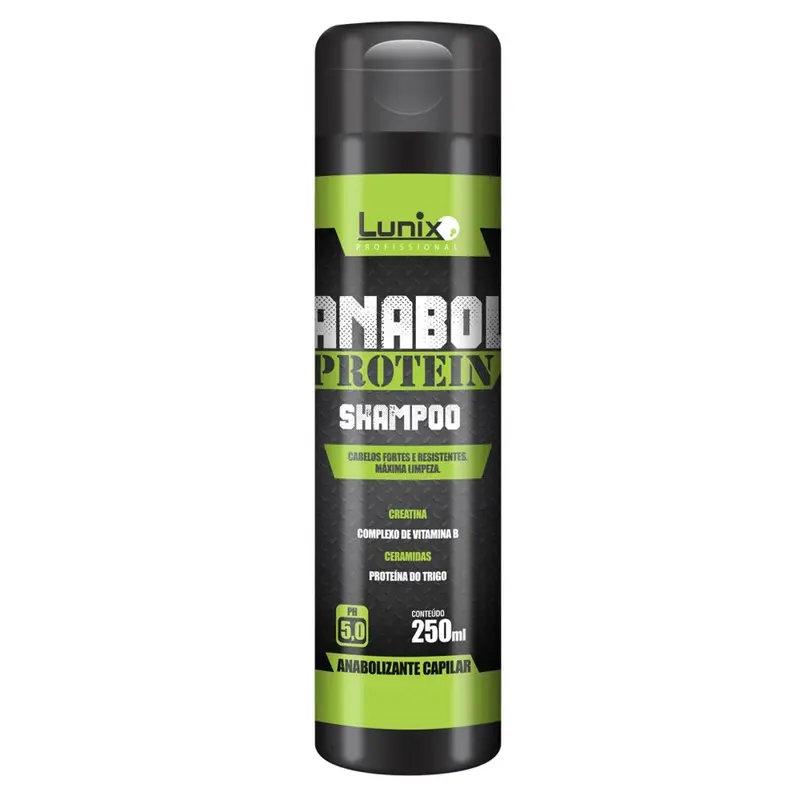 Anabol Protein Force Mass Replacement Creatine Ceramides Shampoo 250G - Lunix 1