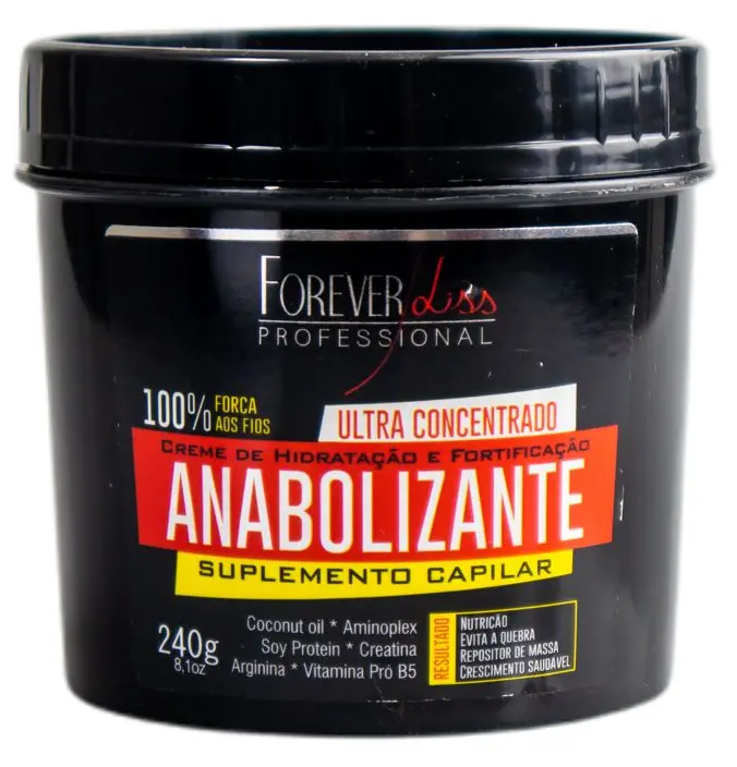 Anabolic Capillary Supplement Moisturizing Fortifying Mask 240G - Forever Liss 1