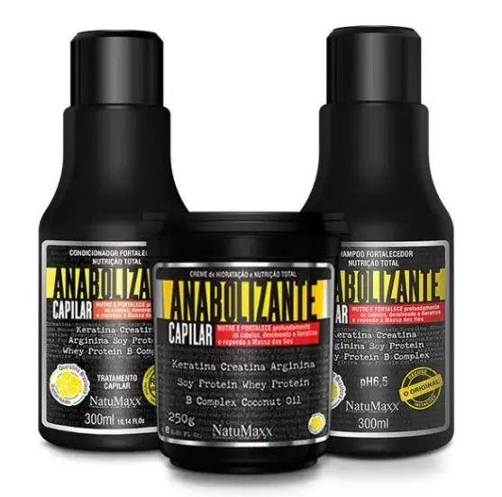 Anabolic Strength Hydration Nutrition Shine Keratin Treatment Kit - Natumaxx 1