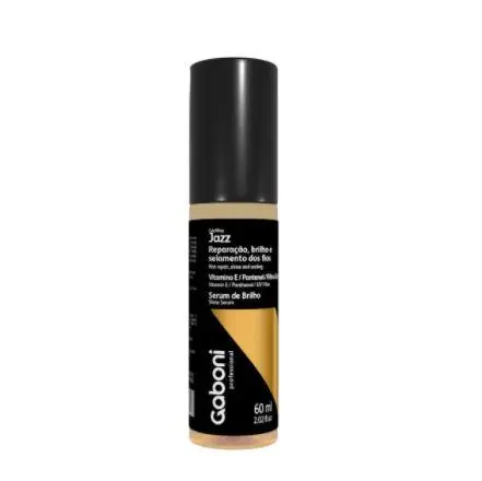 Anti Frizz Sealing Finisher Repairing Detangling Jazz Shine Serum 60Ml - Gaboni 1
