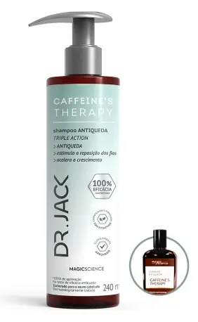 Anti Hair Fall Growing Shampoo Caffeine's Therapy 240Ml - Magic Science 1
