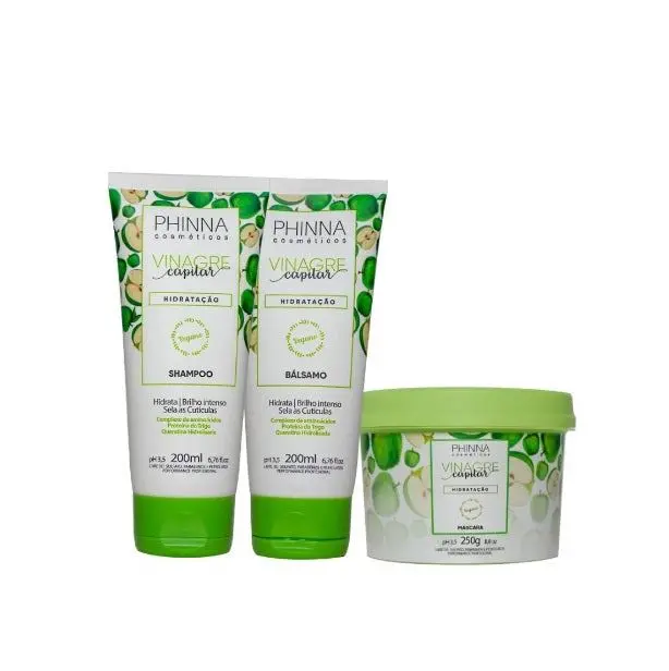 Apple Vinegar Sealant Amino Acids Coconut Hair Strengthening Ph Control Kit 3 It 1