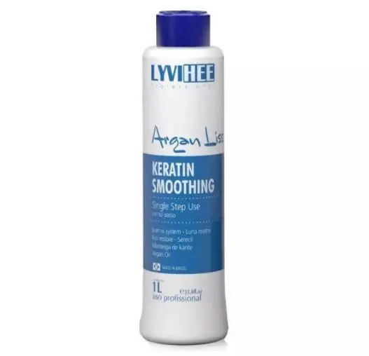 Argan Liss Keratin Smoothing Brazilian Blowout Progressive Mask 1L - Lyvihee 1