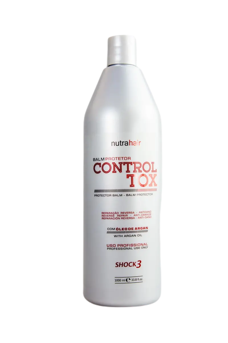 Argan Oil Thermal Protector Controltox Shock3 Protector Balm 1L - Nutrahair 1