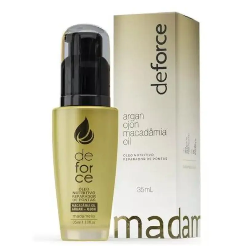 Argan Ojon Macadamia Oil De Force Tips Repair Hair Finisher 35Ml Madamelis 1