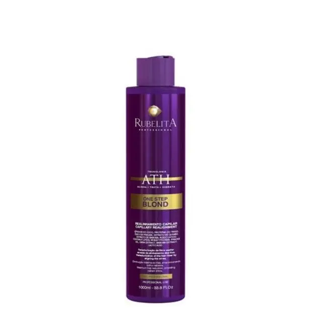 Ath One Step Blond Smoothing Moisturizing Organic Progressive 1L - Rubelita 1