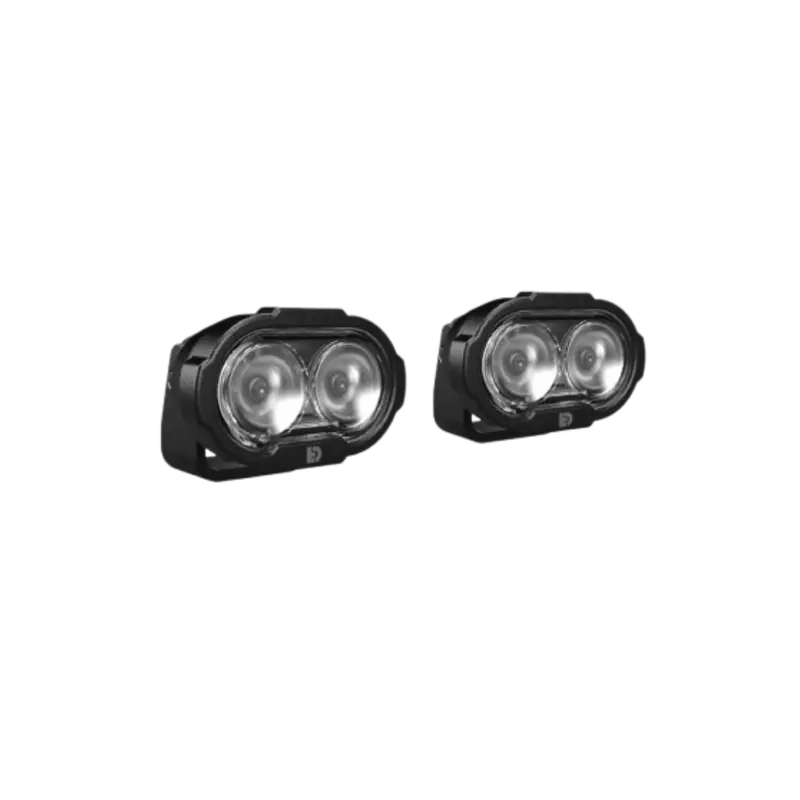 Auxiliary Dl2 Led Lights White Only Set Of 2-Denali 1