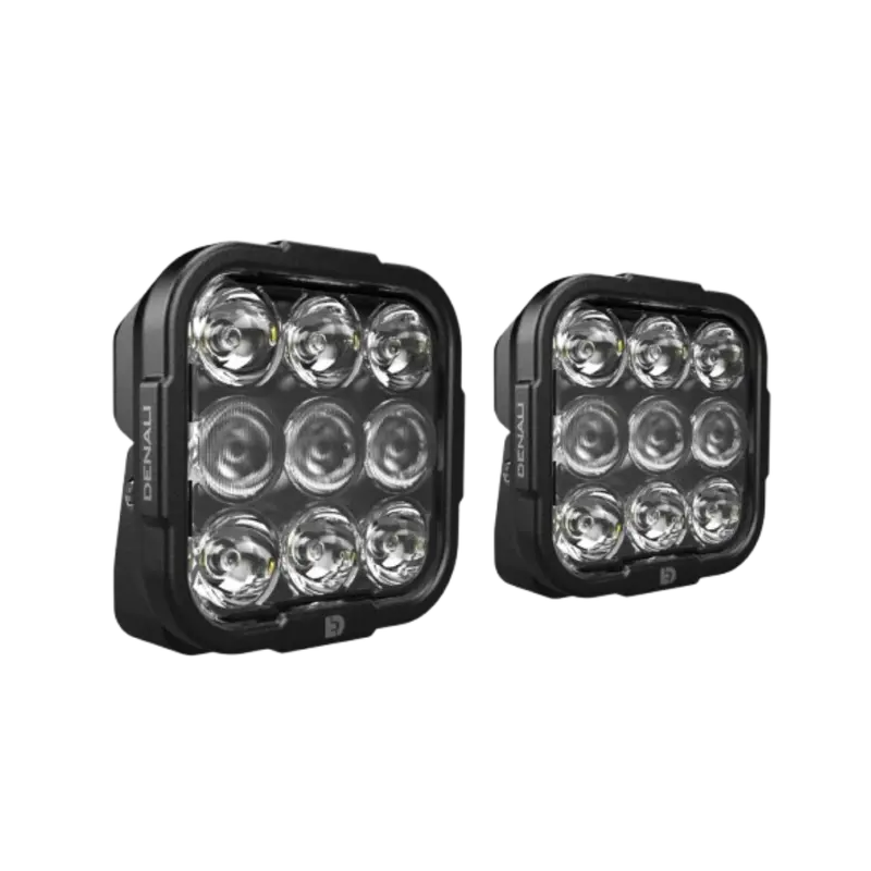 Auxiliary Dl9 Led Lights White Only Set Of 2-Denali 1