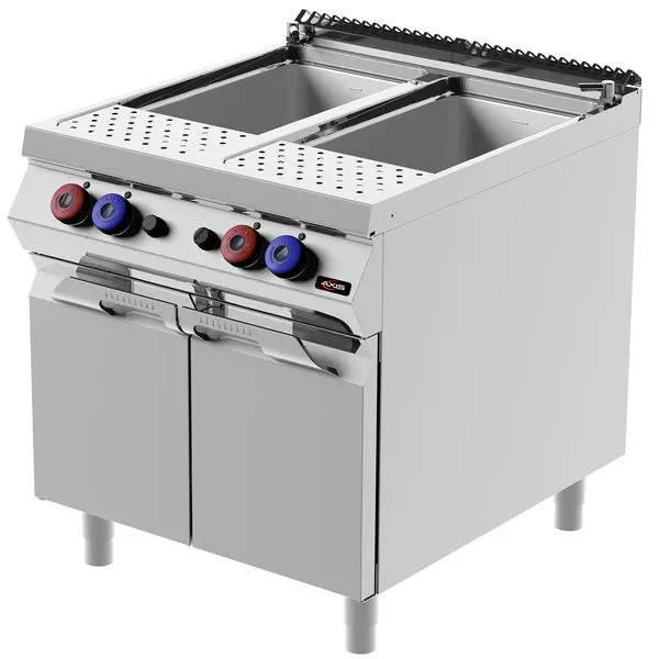 Axis Dual Tank Gas Pasta Cooker - 100,000 Btu Ax-Gpc-2 1