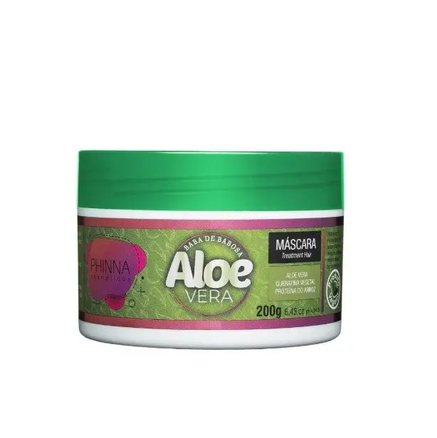 Baba De Babosa Aloe Vera Web Effect Hair Growth Softness Treatment Mask 200G - P 1