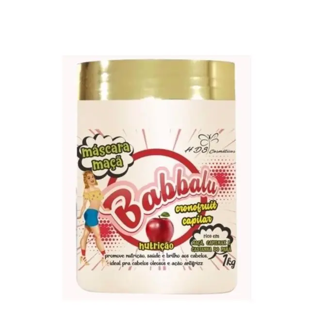 Babbalu Cronofruit Apple Nourishing Hair Schedule Mask 1Kg - Hds Cosmetics 1
