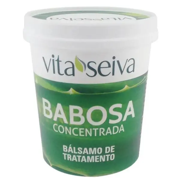 Babosa Concentrated Aloe Vera Shine Hydration Treatment Balm 500G - Vita Seiva 1