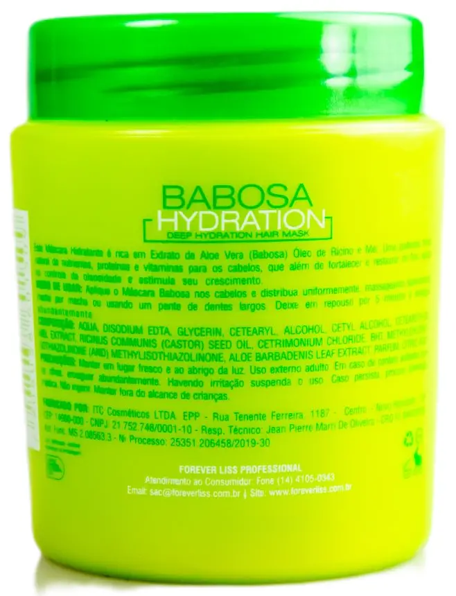 Babosa Slug Deep Hydration Repair Moisturizing Mask 250G - Forever Liss 2