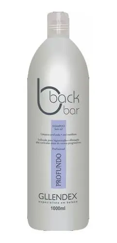Back Bar Deep Salt Free Anti Waste Lavatory Brightness Shampoo 1L - Gllendex 1