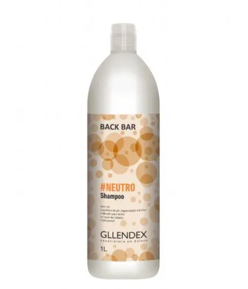 Back Bar Neutral Salt Free Ph Balance Lavatory Brightness Shampoo 1L - Gllendex 1