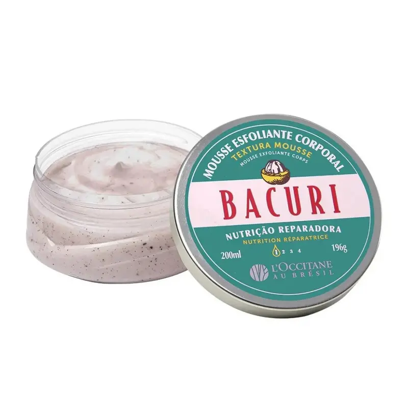 Bacuri Body Scrub Mousse Skin Care Exfoliation Protection 200Ml L'occitane 1