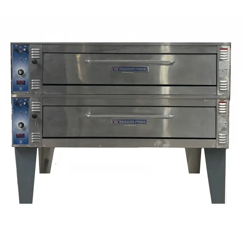 Bakers Pride Double Deck Electric Pizza Oven Used For02207 1